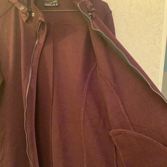 KiltecGIGA zipper sport coat prune colour - Picture 5 of 5